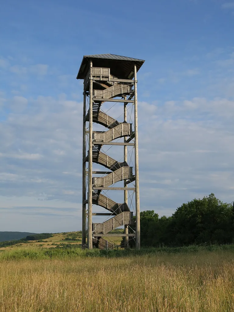 The Heimberg-Tower near Schlossböckelheim