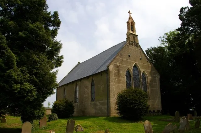 St Mark's Church Pevsner, Munro Cautley and Simon Knott all ignore this little church, opened in 1847 as a chapel of ease in the parish of Hilgay to serve the tiny community on the west bank of the Ouse. After subsidence forced seven years' closure, during which services were held in the churchyard, the restored building was reopened in February 2009. The original early Tractarian interior arrangement has been retained. http://www.tenmilebank.co.uk/10.html