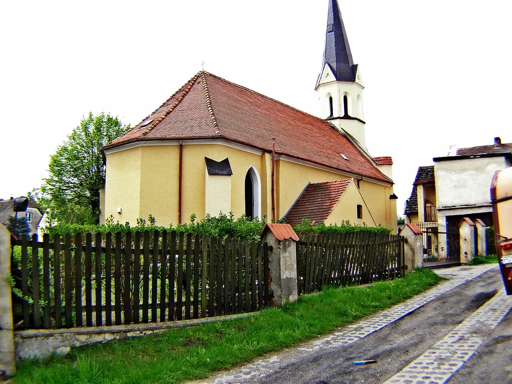 Rudna - rzymskokatolicki kościół parafialny p.w. Świętej Trójcy, XV, 1859-1860
