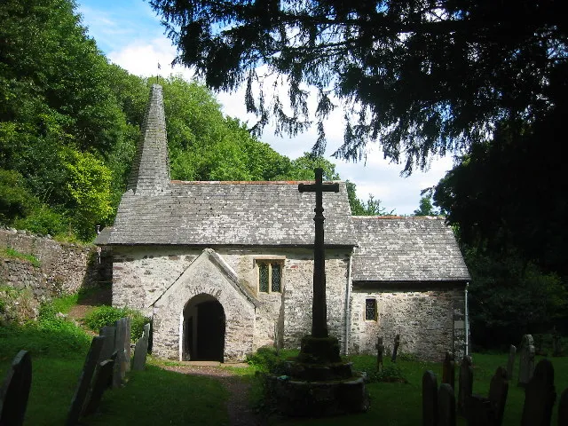 Culbone Church The smallest complete medieval English church in frequent use (10.7m x 3.7m).