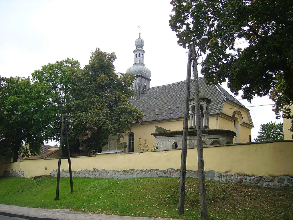 Żagań, kościół cmentarny, ob. par. p.w. Nawiedzenia NMP, 1444, XVII/XVIII