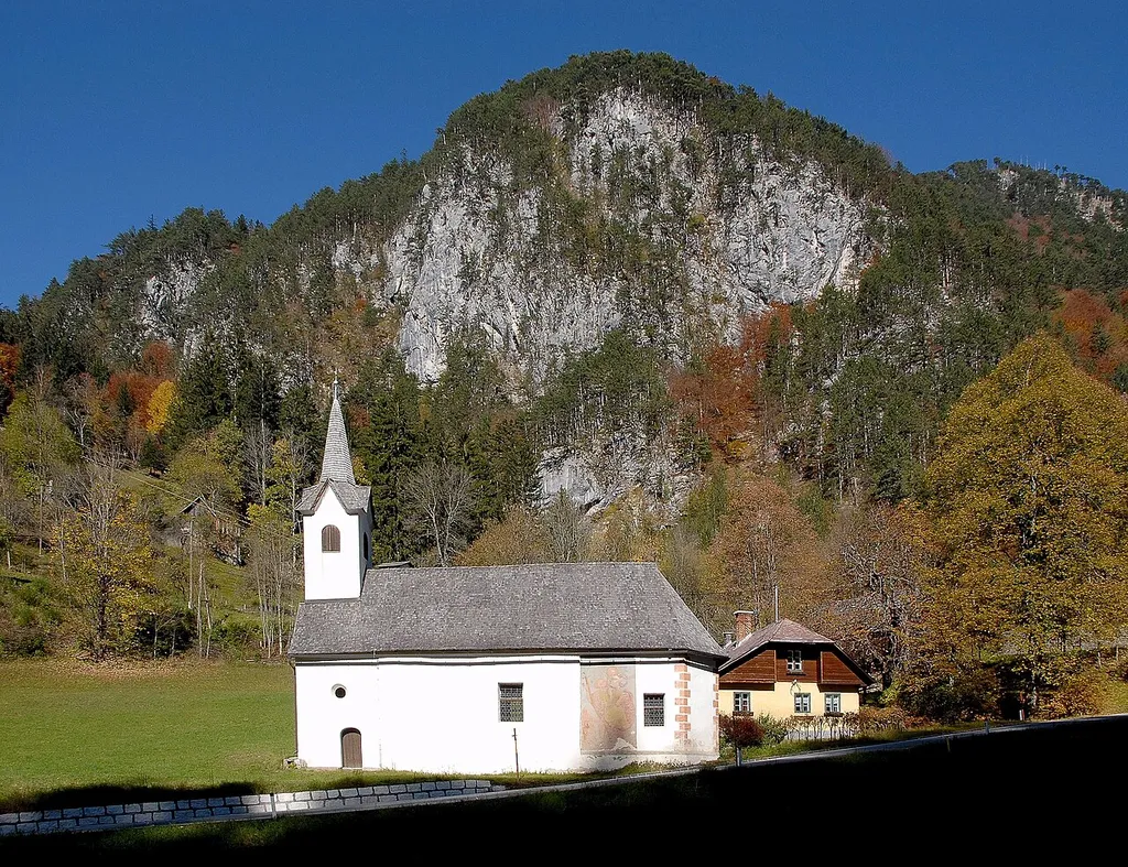 Subsidiary church Saint Magdalene at Sapotnica on the Loiblpass road, Loibltal, municipality Ferlach, district Klagenfurt Land, Carinthia, Austria, EU