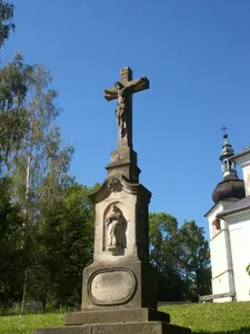 cross at the Church of St. Catherine