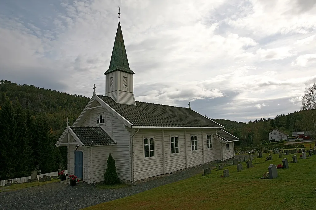 Picture of Kroken kirke (Telemark - Norway)
