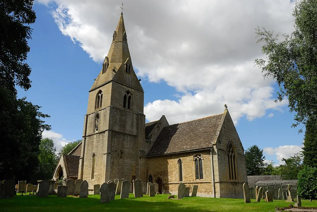 St Thomas Becket parish church, Greatford, Lincolnshire, seen from the southeast