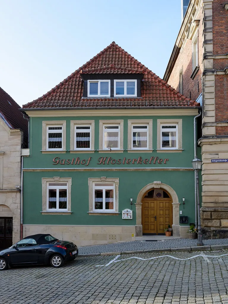 Gebäude Amtsgerichtsstraße 33 in Kronach, Gasthof Klosterkeller.