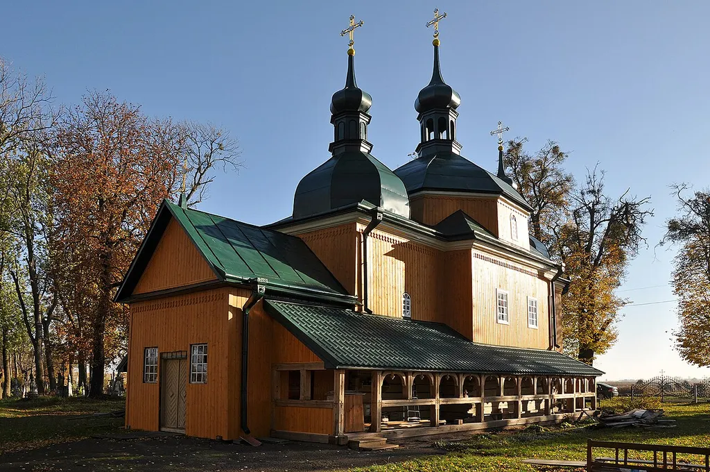 Церква Собору Пресвятої Богородиці (дер.), Кути,