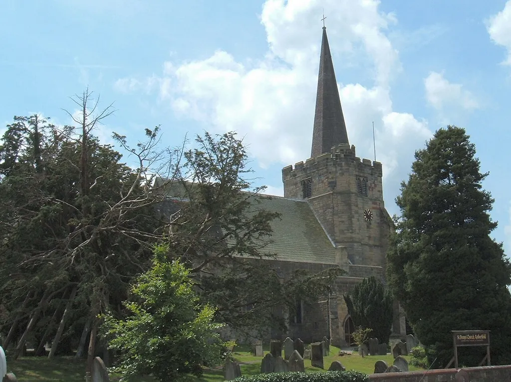 Church of St. Denys in Rotherfield, East Sussex, England. Built 11th-15th century