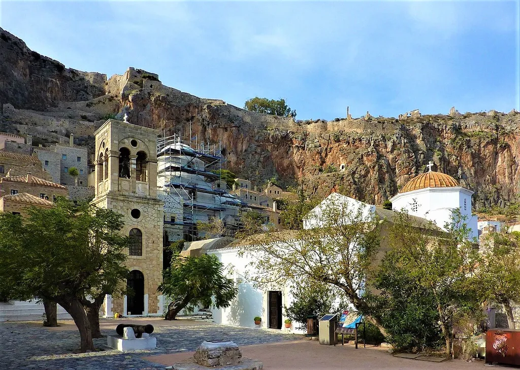 Church of Elkomenos Christos in Monemvasia