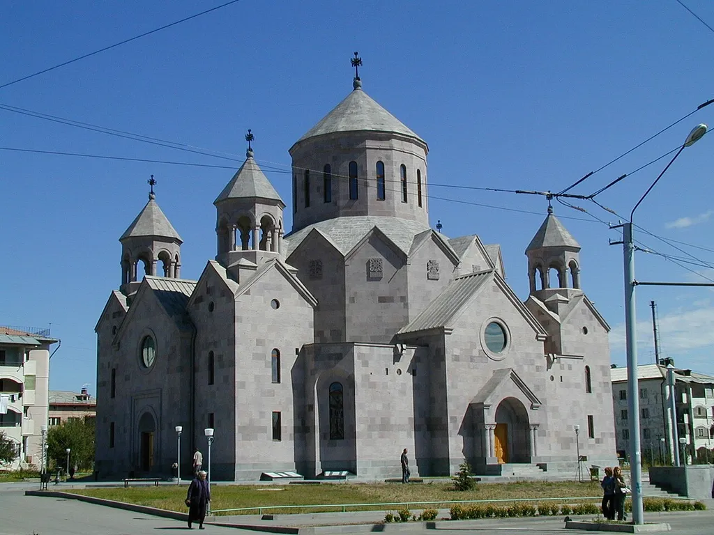 église St Hagop St. Hakob Church of Gyumri (architect: Baghdasar Arzoumanian)