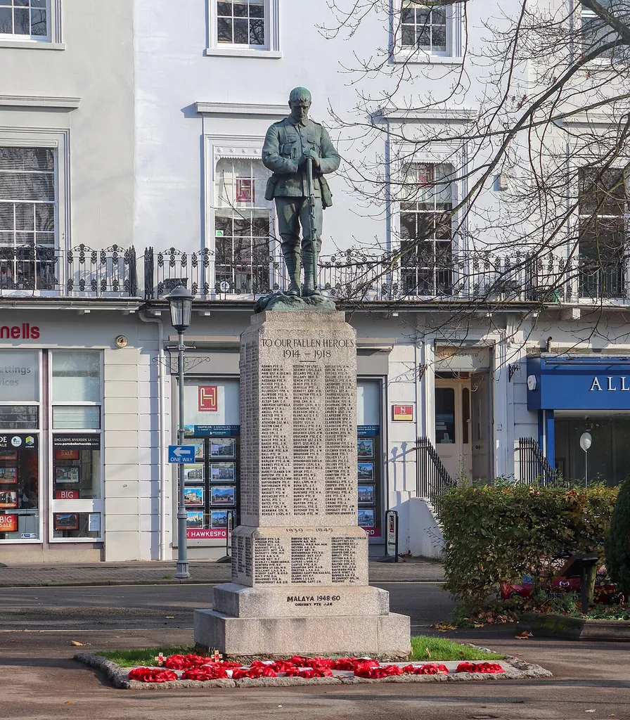 War Memorial, The Parade, Leamington Spa