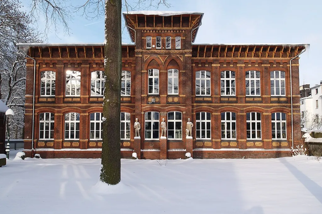 Emschertalmuseum Herne, Gebäude des Heimatmuseums im Stadtteil Unser Fritz, Ansicht von Süden