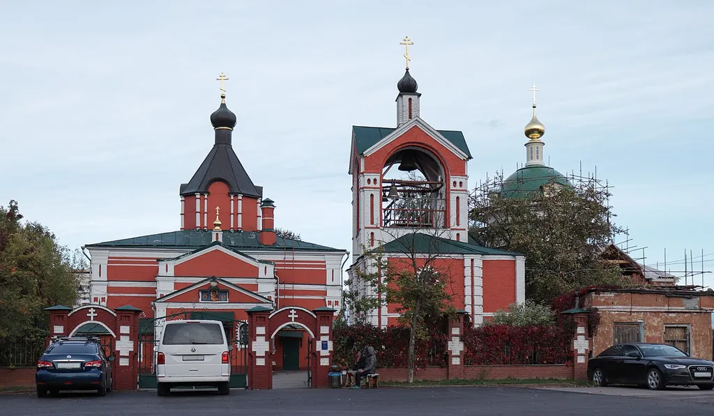 Храмовый ансамбль в Павшине: Павшино, улица Центральная, Красногорск, Красногорский район, Московская область