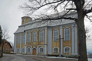 Saint Barbara church in Rębiszów