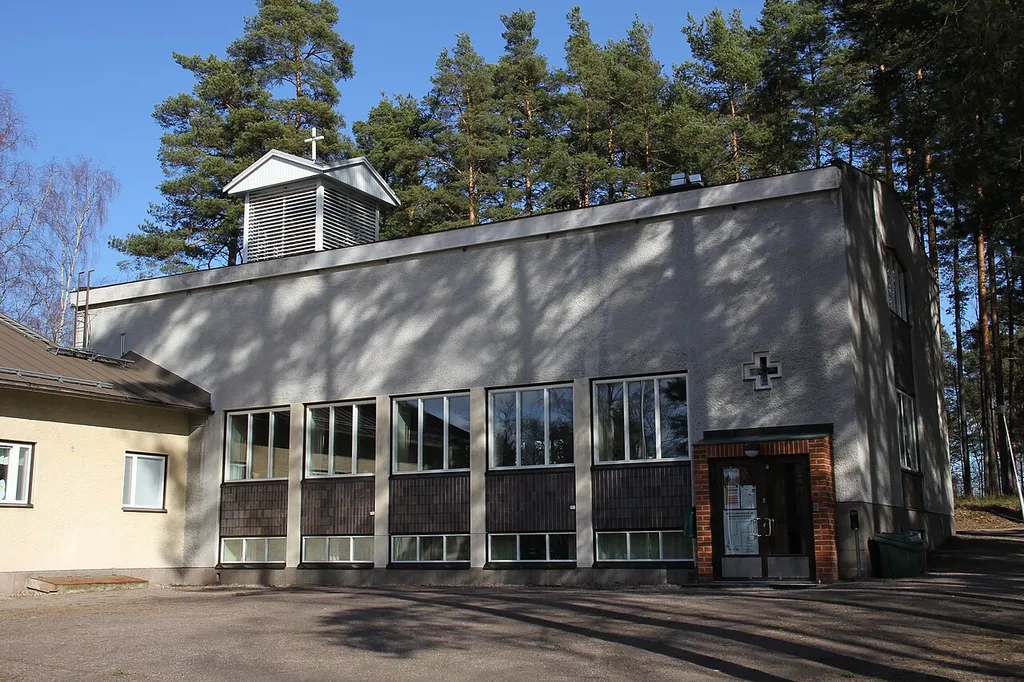 Ryttylä church, Ryttylä, Hausjärvi, Finland. Completed in 1961.