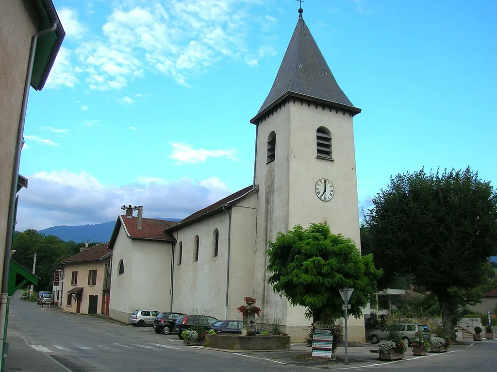 église d'Herbeys, Herbeys, Isère, Rhône-Alpes, France.