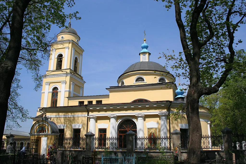 Kirche der Märtyrerinnen Fides, Spes, Caritas und ihrer Mutter Sophia auf dem Miusskoje-Friedhof in Moskau