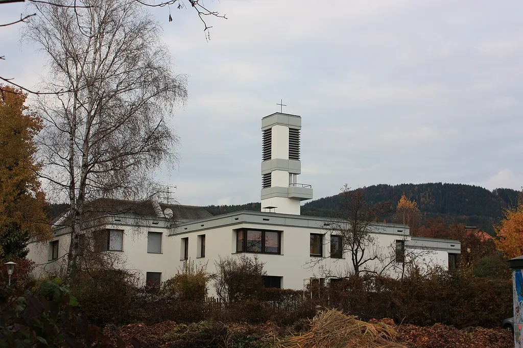 Lutherian Resurection-church Locality: Adalbert Stifter Straße Community:Villach