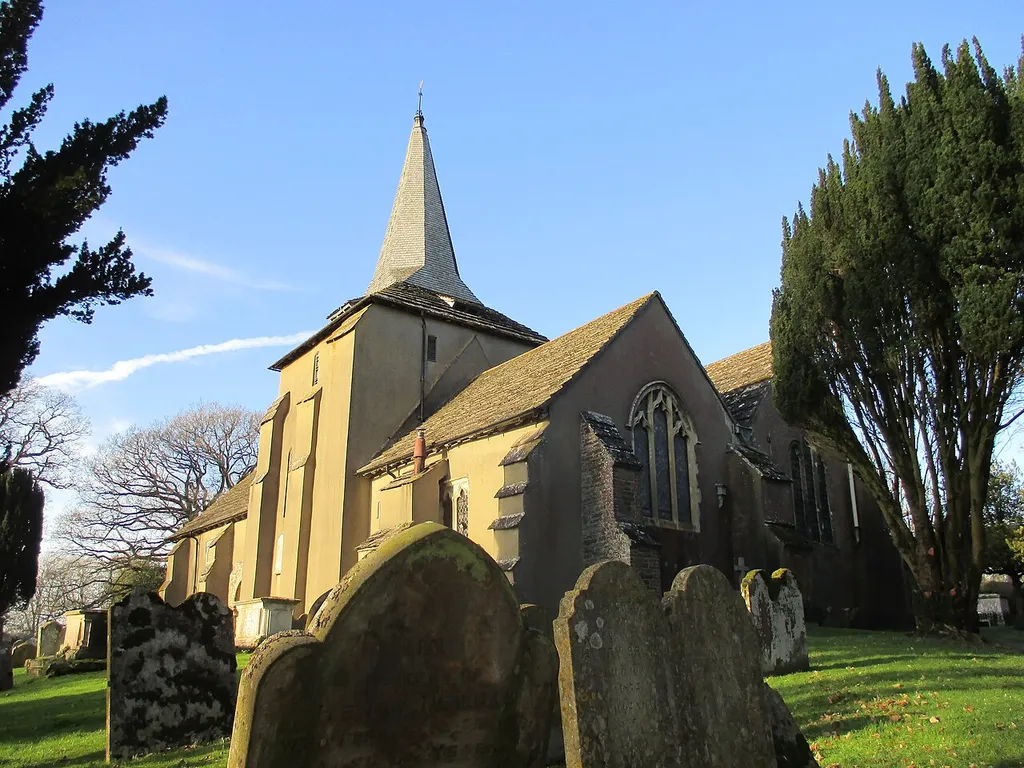 St. George's church, West Grinstead, West Sussex, photographed from the south-east.