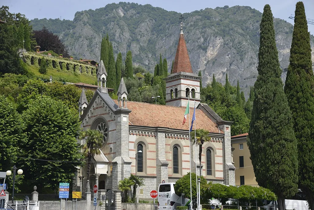 Chiesa anglicana dell'Ascensione a Griante. This picture was uploaded via web-app "Wiki Loves Monuments Italia".