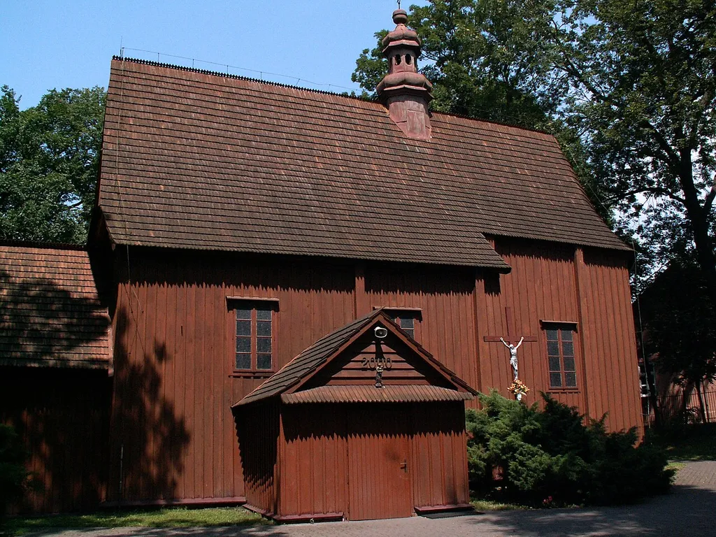 Church of All Saints in Gorka Kościelnicka,Krakow,Poland