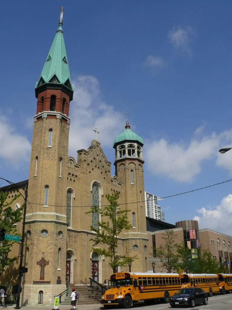 St. Patrick's Church, in Chicago (Illinois, USA).