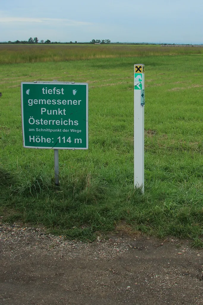 lowest point of Austria