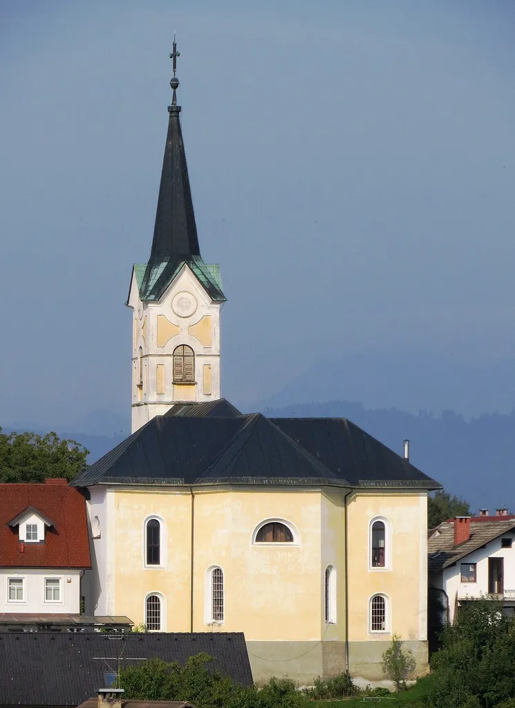Conversion of Paul Church in Mavčiče, Municipality of Kranj, Slovenia