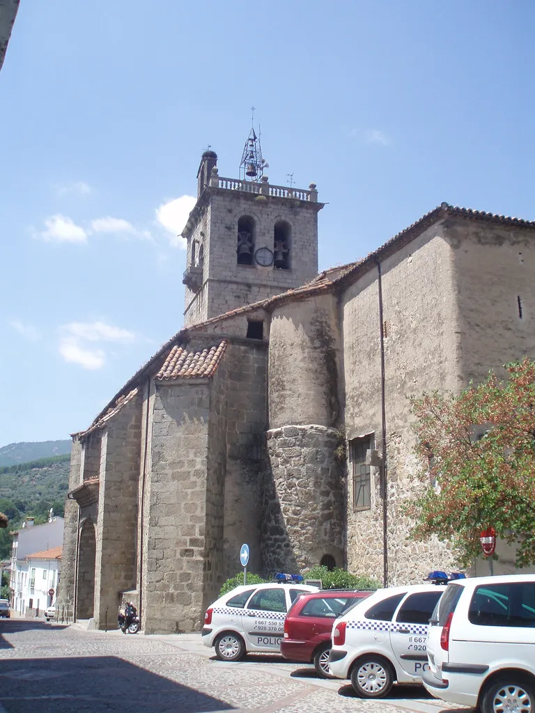Church of Arenas de San Pedro, in the province of Ávila. (Spain).
