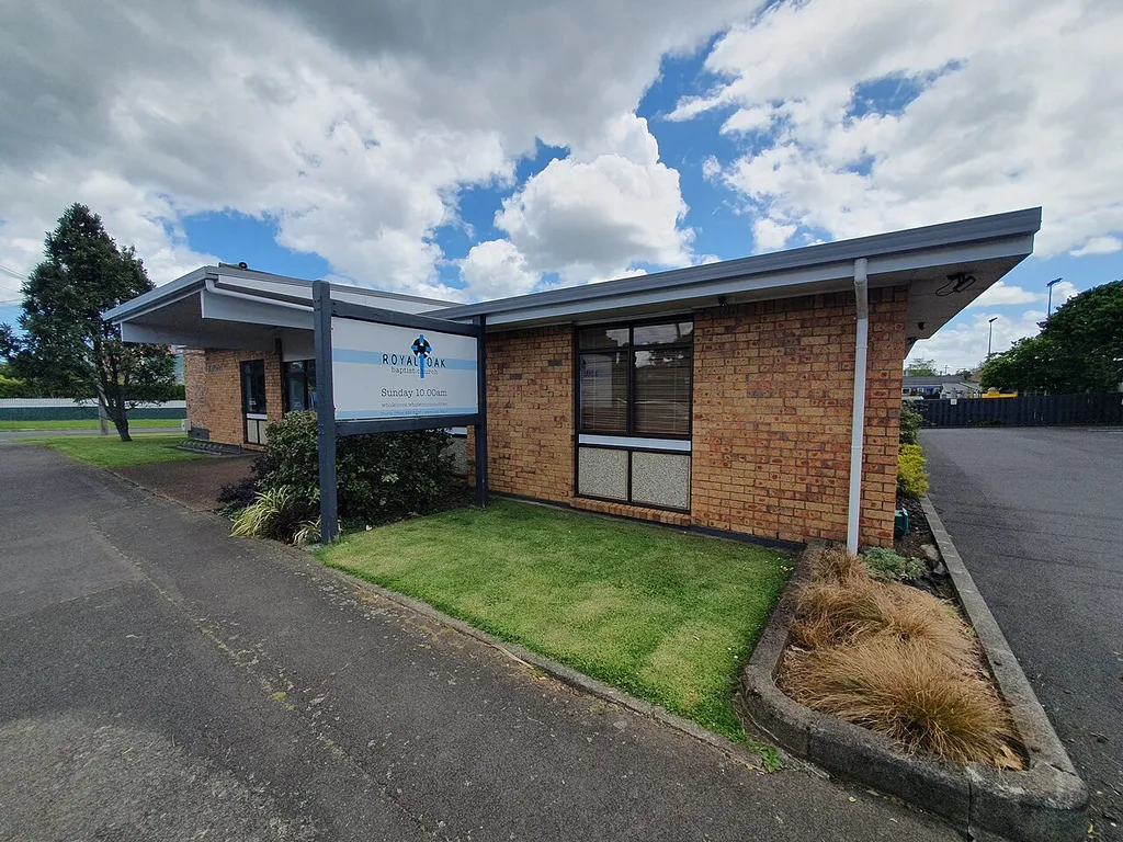 Royal Oak Baptist Church in Royal Oak, Auckland, New Zealand.