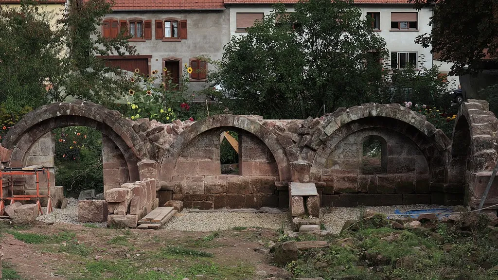 Abbaye de Graufthalvestiges