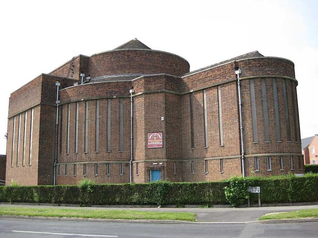 Parish church of the Epiphany, Beech Lane, Gipton, Leeds, West Yorkshire: designed by Nugent Cachemaille-Day and completed in 1938