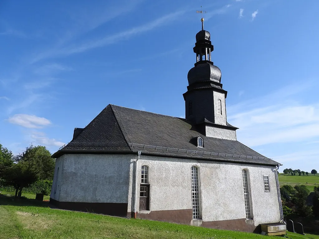 Kirche in Liebschütz, Remptendorf, Thüringen