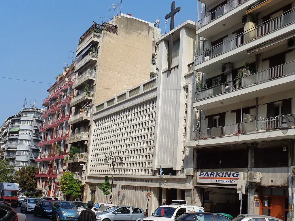 Greek Evangelical Church Thessaloniki, Paleon Patron Germanou, Thessaloniki, Greece
