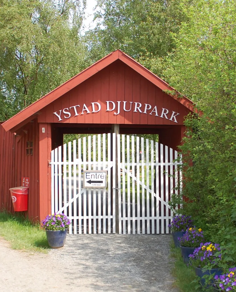 Eingang zum Tierpark von Ystad