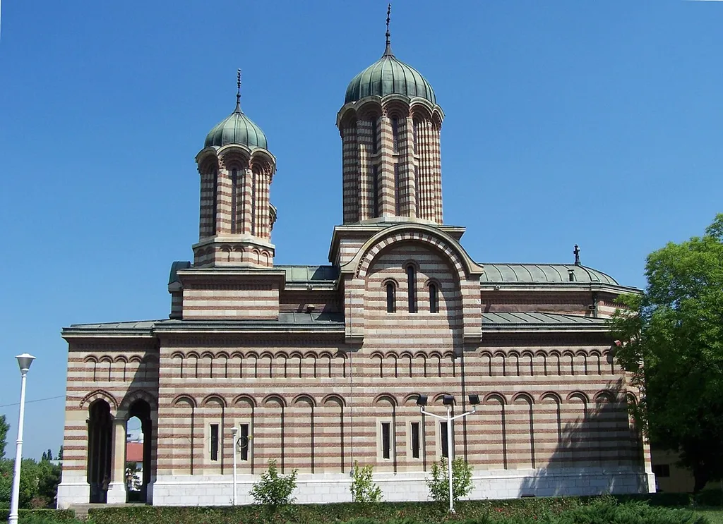 Craiova - St. Dumitru Church, rebuilt by the French architect André Lecomte du Nouy (1844-1914) between 1889 - 1893, with the help of the Romanian royal family, King Carol I and Queen Elisabeta.