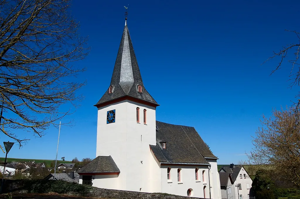 Evangelische Kirche Niederbachheim, Rhein-Lahn-Kreis, Rheinland-Pfalz