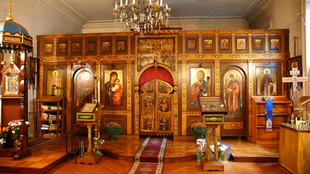 The Russian Orthodox Church Outside Russia chapel, 75 E 93rd Street, New York City.