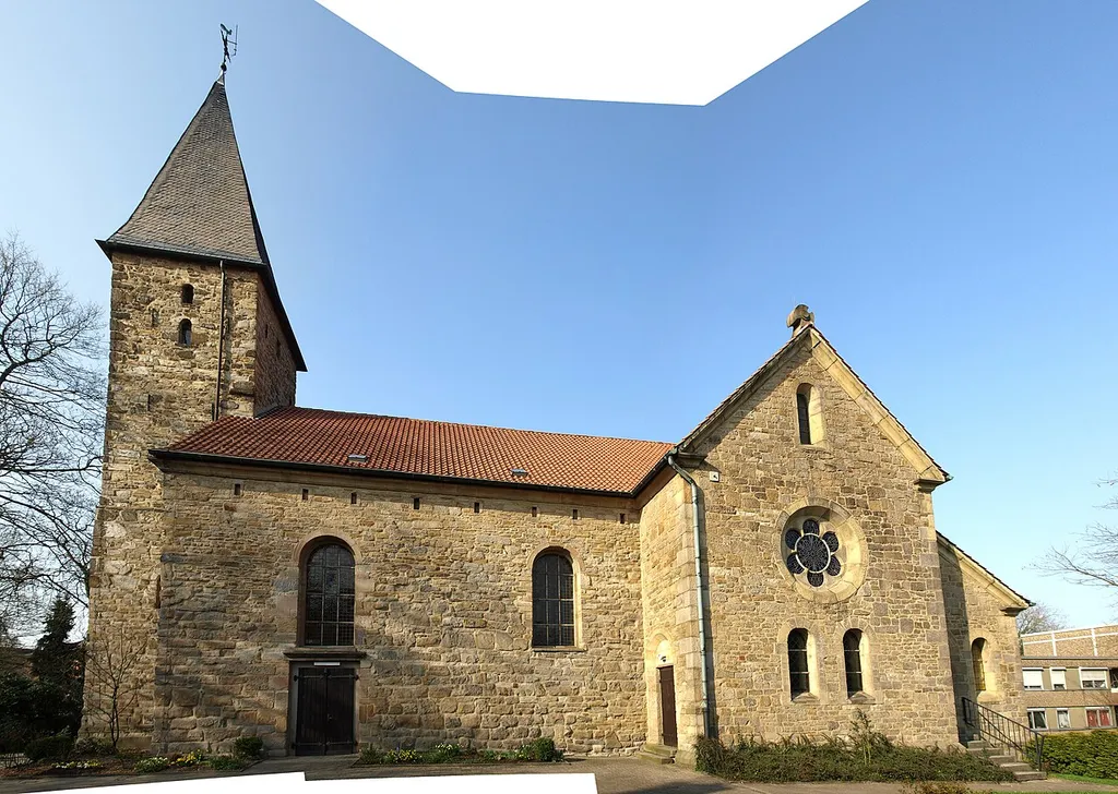 St. Margareta (Romanesque church in Dortmund), panoramic shot