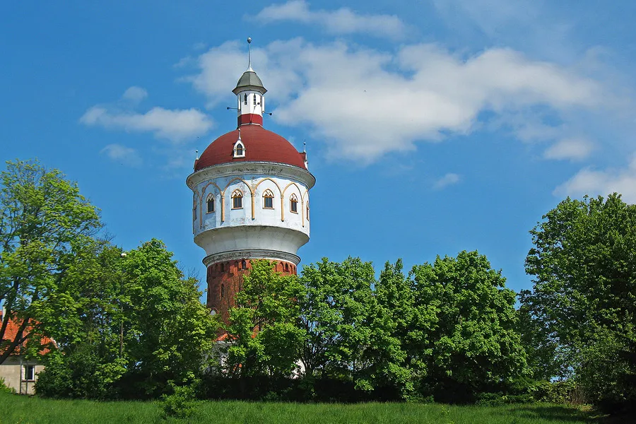 Water tower in Ełk