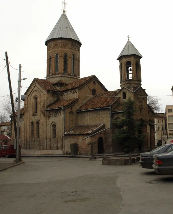 The Holy Trinity Church "Sameba" in 4 Grigol Abashidze St., Tbilisi. Built in 1790