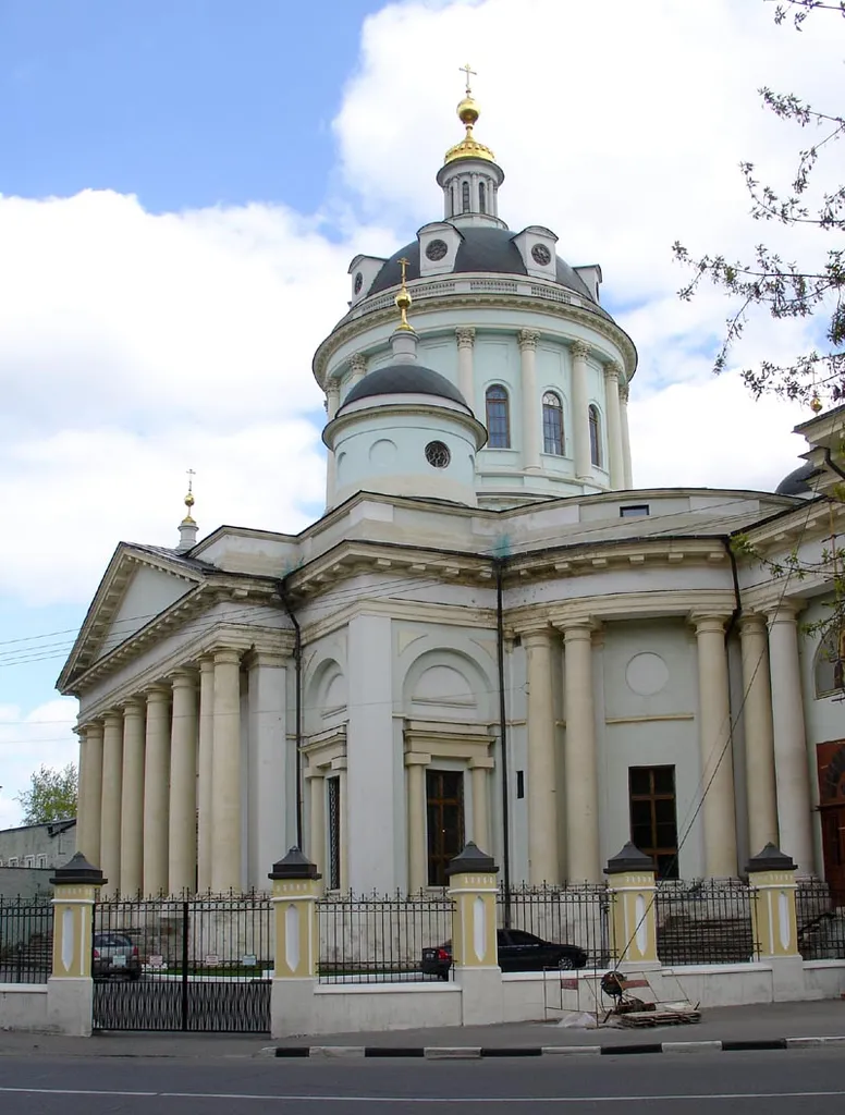 Church of St. Martin the Confessor, Moscow, 1793-1806, by Rodion Kazakov