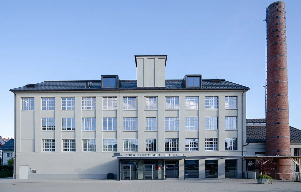 The German hat museum in Lindenberg im Allgäu, Germany.