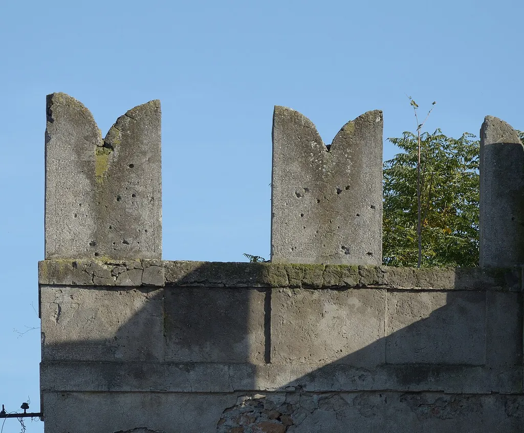 Battlements of the castle of Torrenova