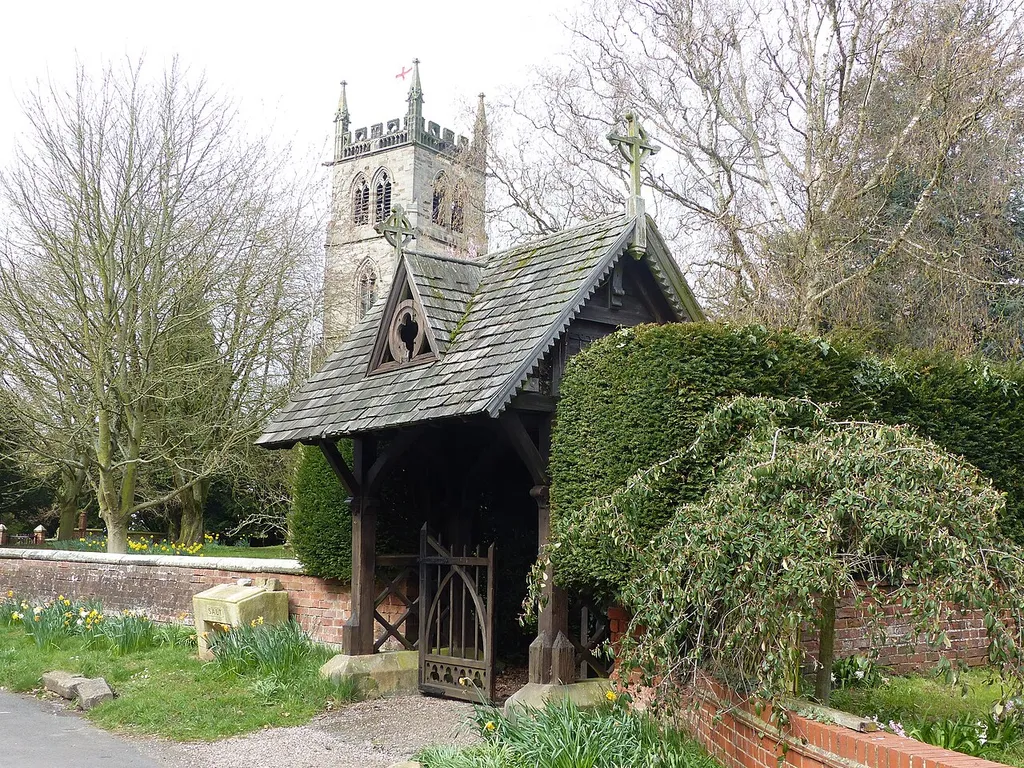 Lychgate to Church of St Werburgh
