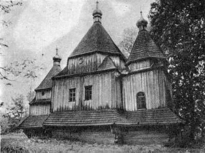 Saint John the Evangelist church in Skoryky