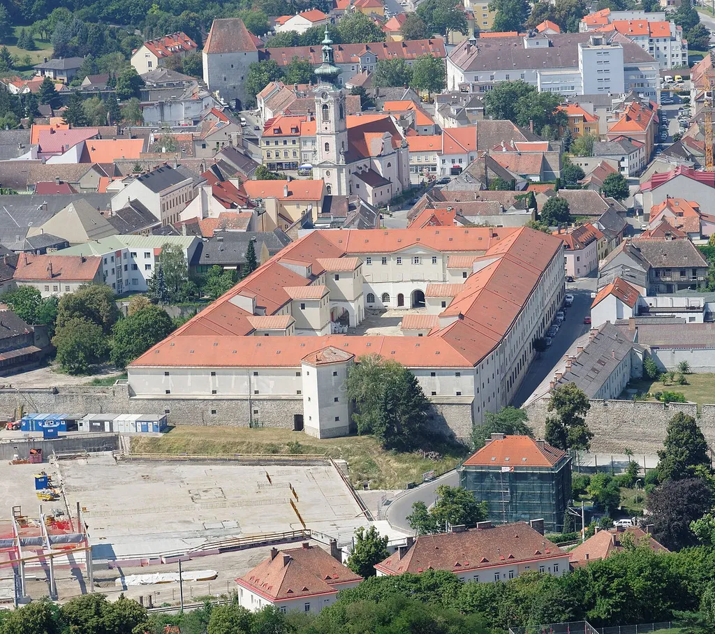 Former Franciscan monastery in Hainburg an der Donau, Lower Austria, Austria