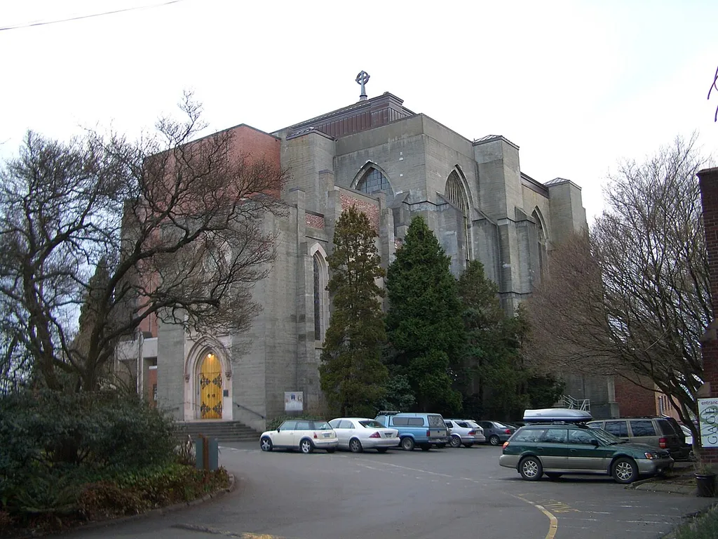 St. Mark's Episcopal Cathedral, Seattle. View from the north-east.
