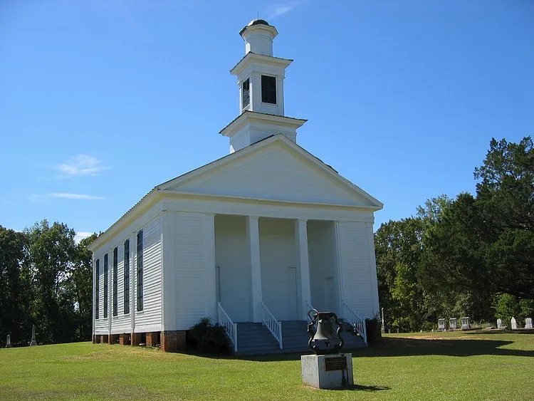 Pleasant Hill Presbyterian Church in Pleasant Hill, Alabama, United States.