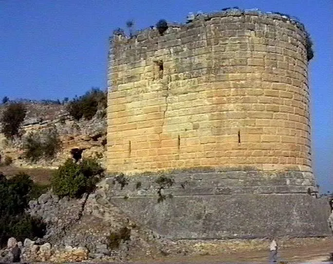 Kreuzritterburg bei Kozkalesi nahe Antakya, Südtürkei